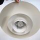 Vintage David Mogensen White Pendant Lamp, Super Light A/S, Danish Mid-Century