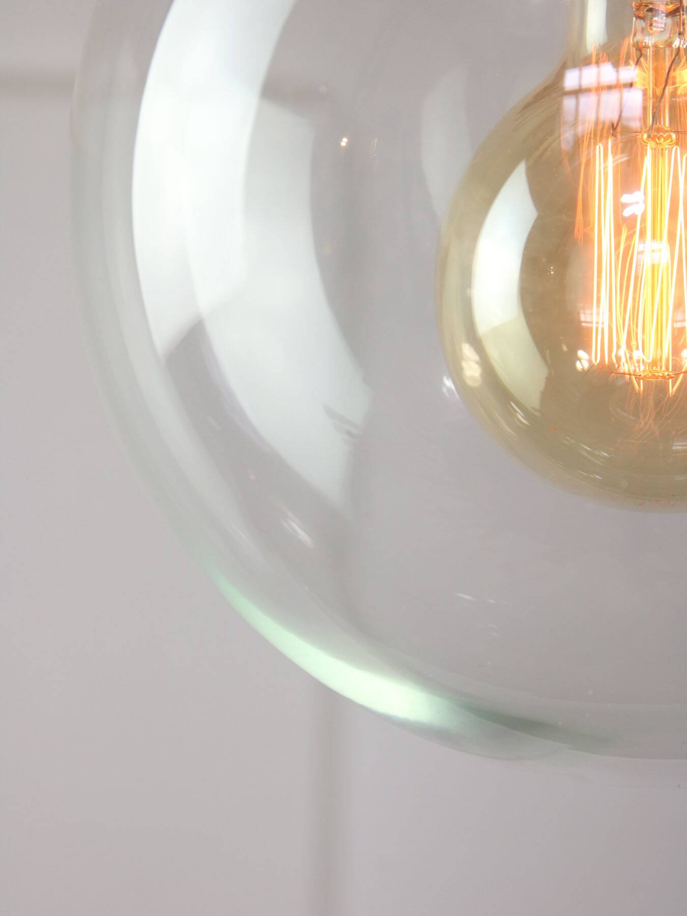 Art Deco Italian Pink Fabric and Brass Globe Pendant Lamp