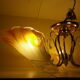 Chandelier to 5 branches art deco 1980