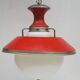 Metal and glass chandelier style boat