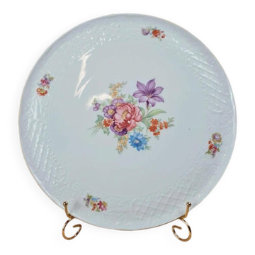 Grand plat à gâteau en porcelaine fine Schumann Germany 🇩🇪