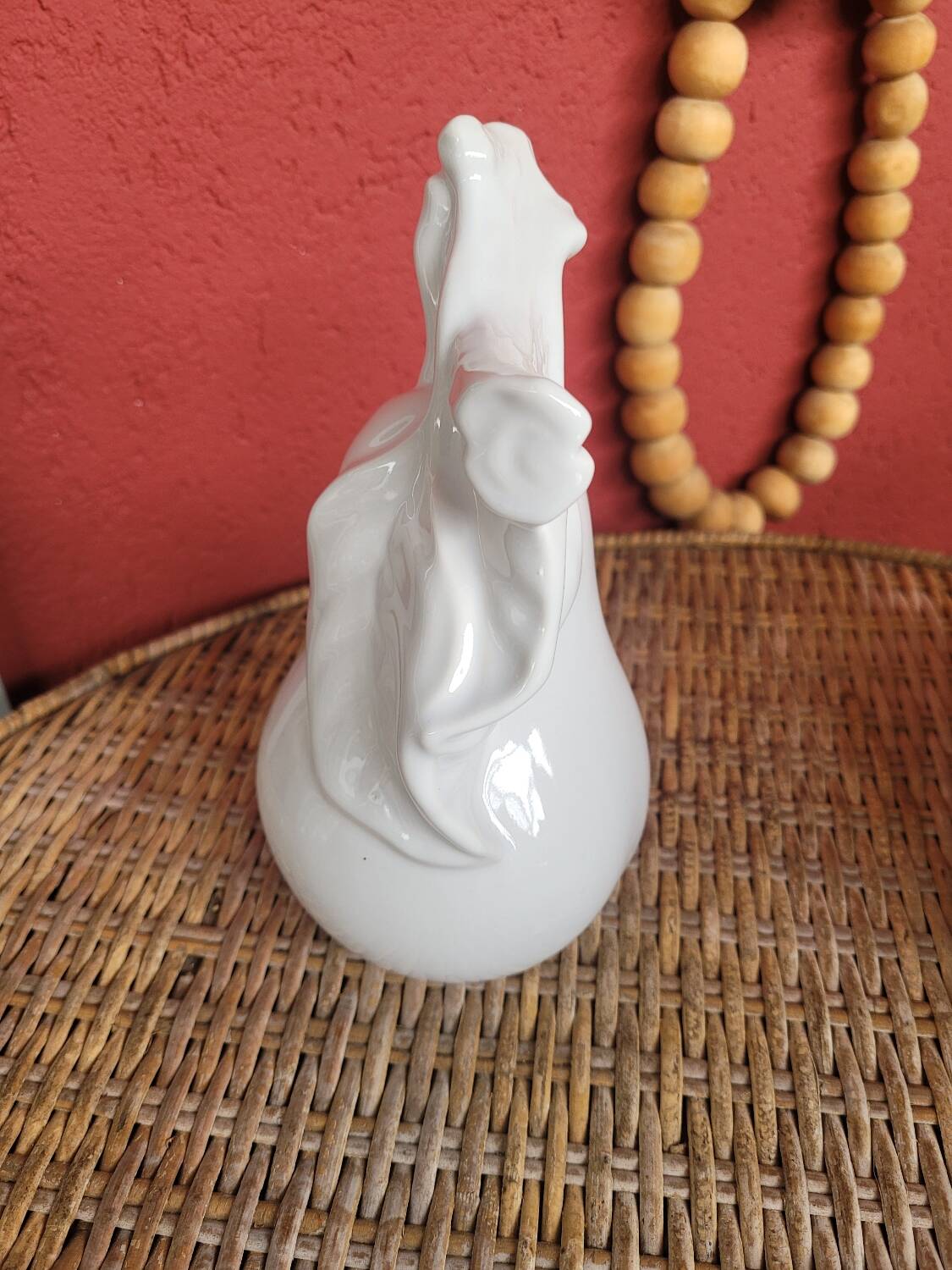 Porcelain pear soliflore vase