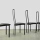 POSTMODERN Italian dining chairs, Cattelan, 1980s