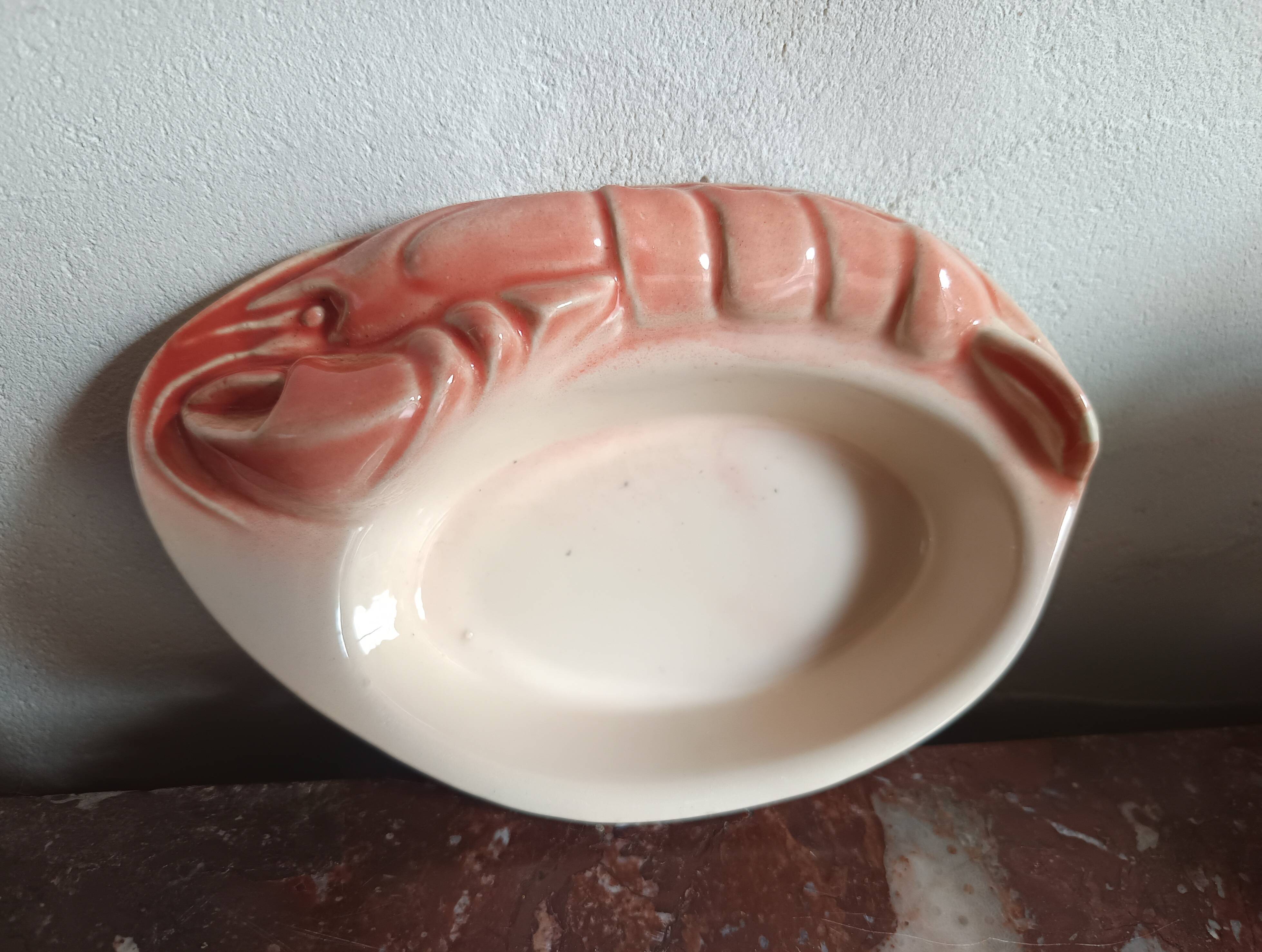 Two vintage Charles Amand ramekins