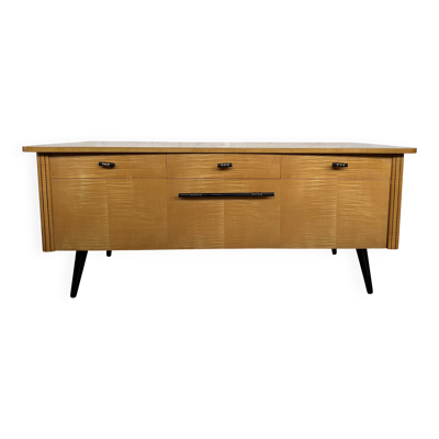 Enfilade vintage années 60 – Design Mid-Century – Bois chaleureux