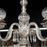 Murano crystal chandelier, Italy.
