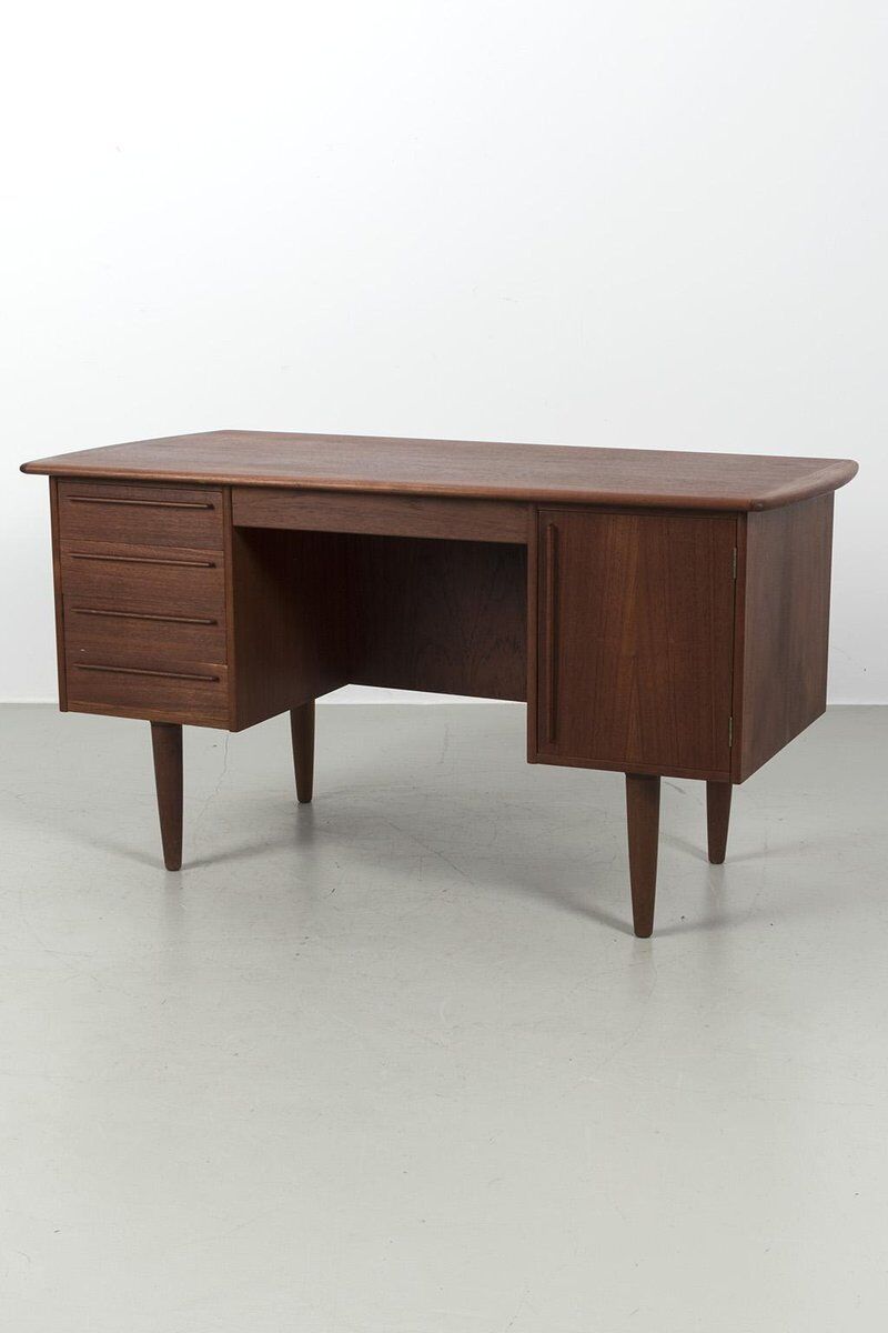 Vintage Teak Desk from H.P. Hansen