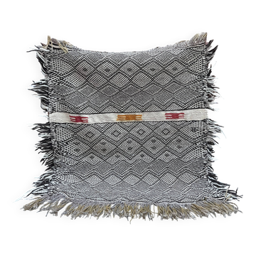 Petit et célèbre tapis berbère Zanafi, Taznakht tissé à la main,laine tapis