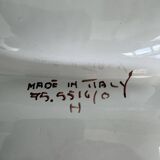 Vintage ceramic Italian aperitif plate