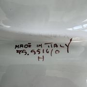 Vintage ceramic Italian aperitif plate