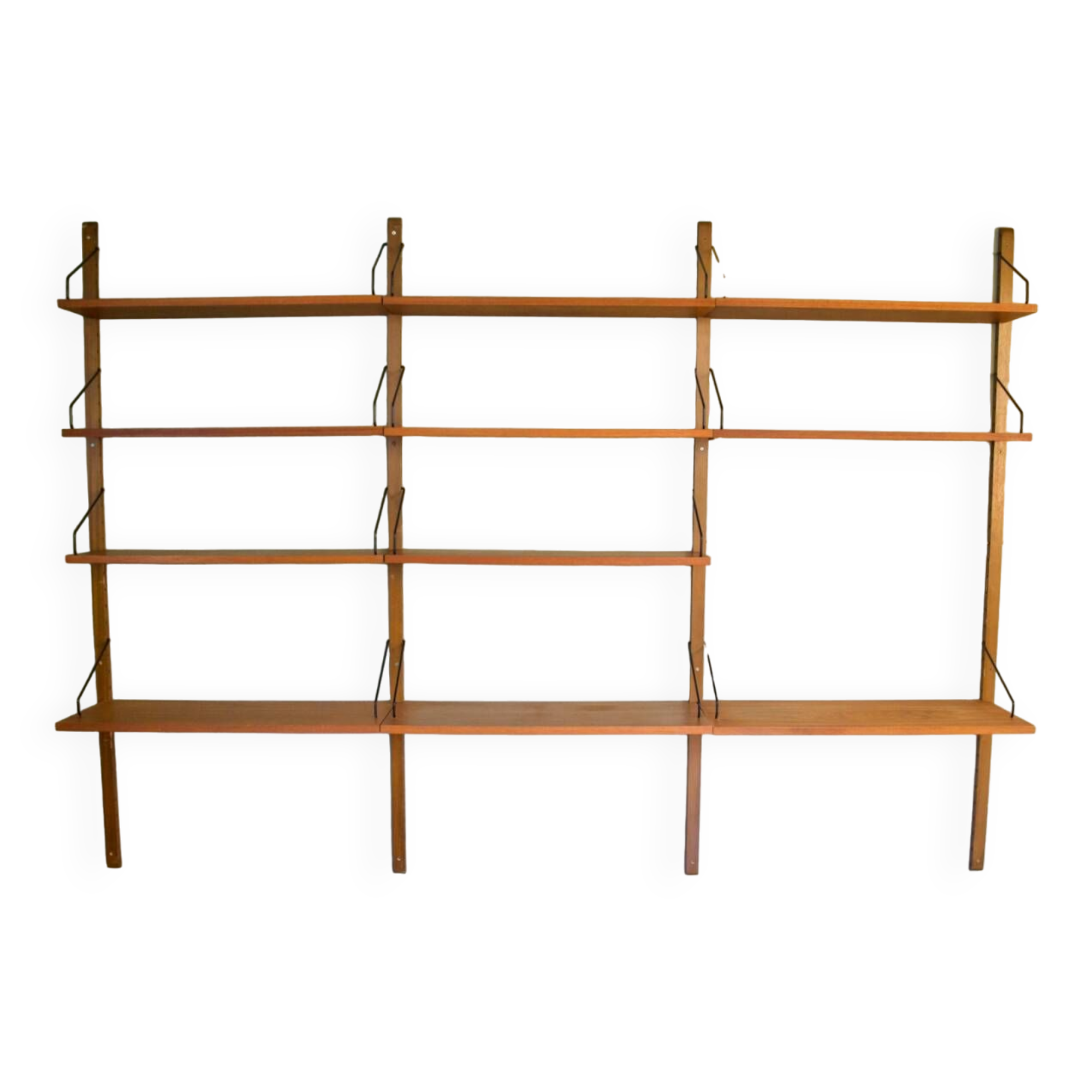 Poul Cadovius Teak 'Royal' Wall System.