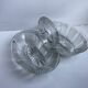 Vintage salt shaker / salter in molded glass