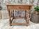 Wooden bedside table