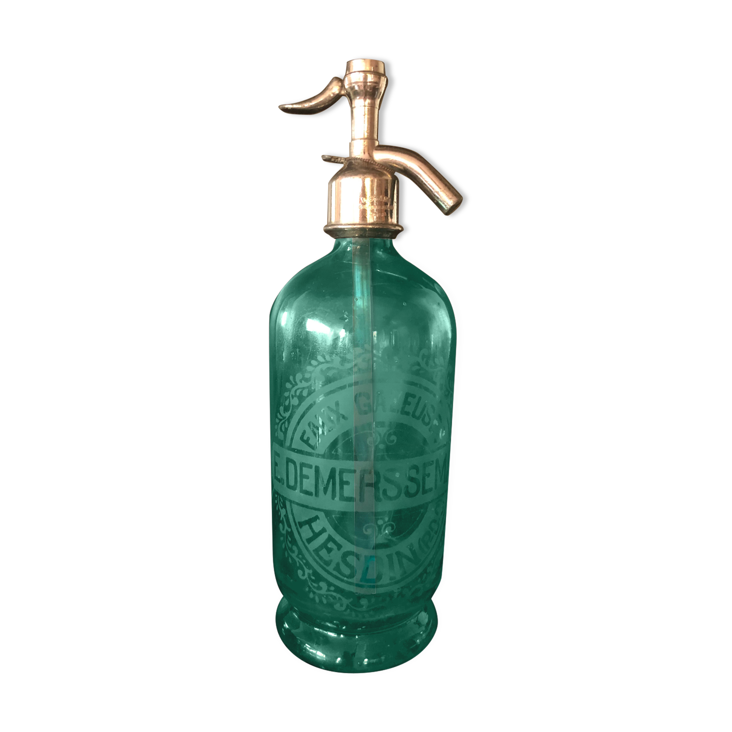 Ancien siphon à eau de Seltz