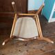 Chaise capitonnée