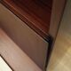 Mahogany bookcase, Danish design, 1970s, manufacture: Omann Jun
