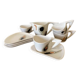 Modernist coffee service, Peter & Denise Orlando, Vallauris, 1950
