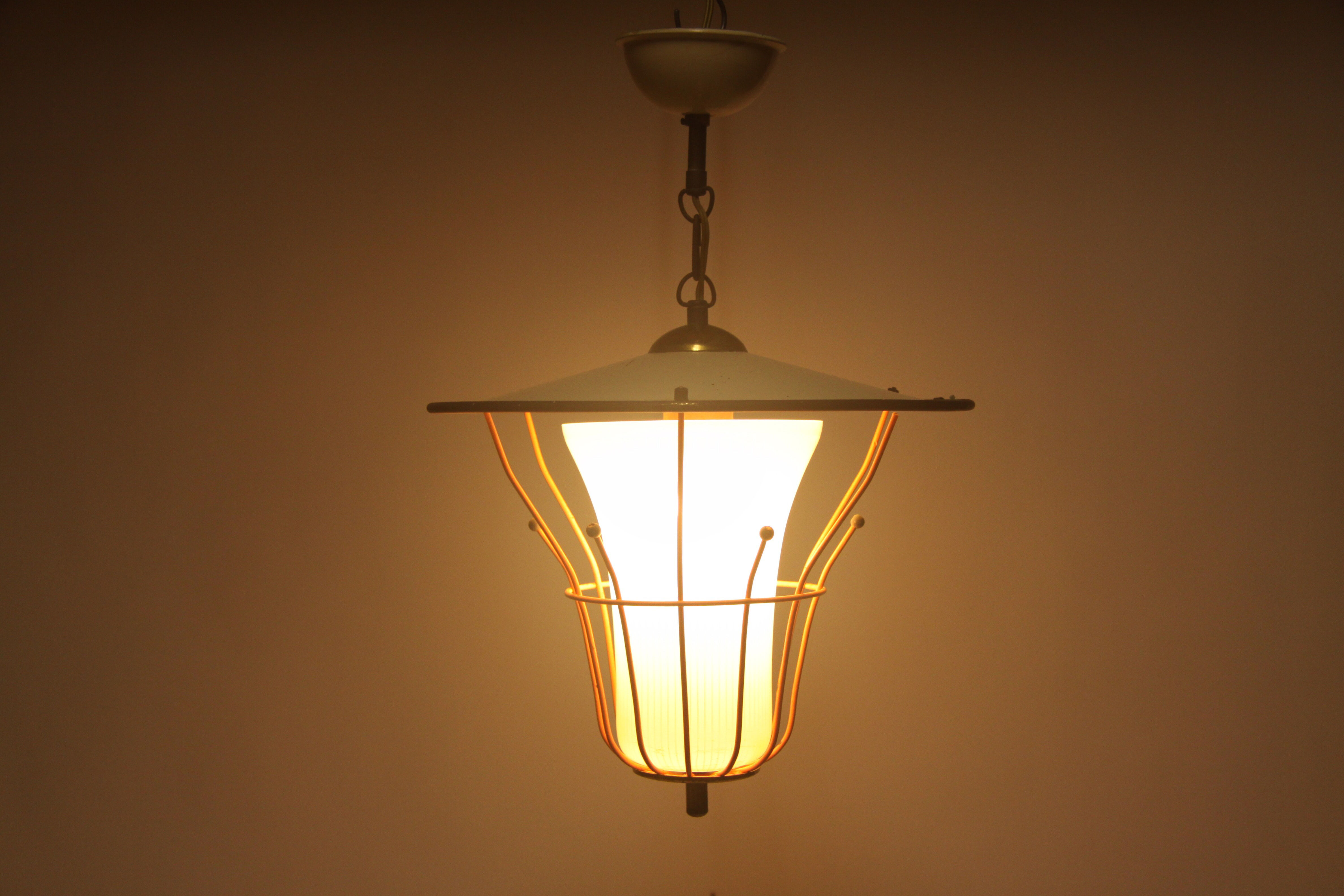 Vintage handing lamp from 1960s