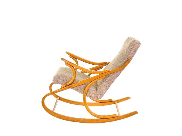 Rocking chair par Michael Thonet pour ton, années 1960