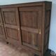 Fir craft furniture with 4 sliding doors