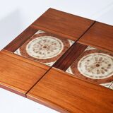 Gangsø Møbler extendable dining table in rosewood and ceramic version