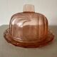 Antique glass cheese dome