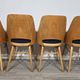 Dining Chairs by Radomir Hoffman for Ton, 1950s, Set of 4