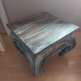 Square opium coffee table