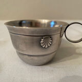 Silver metal cup