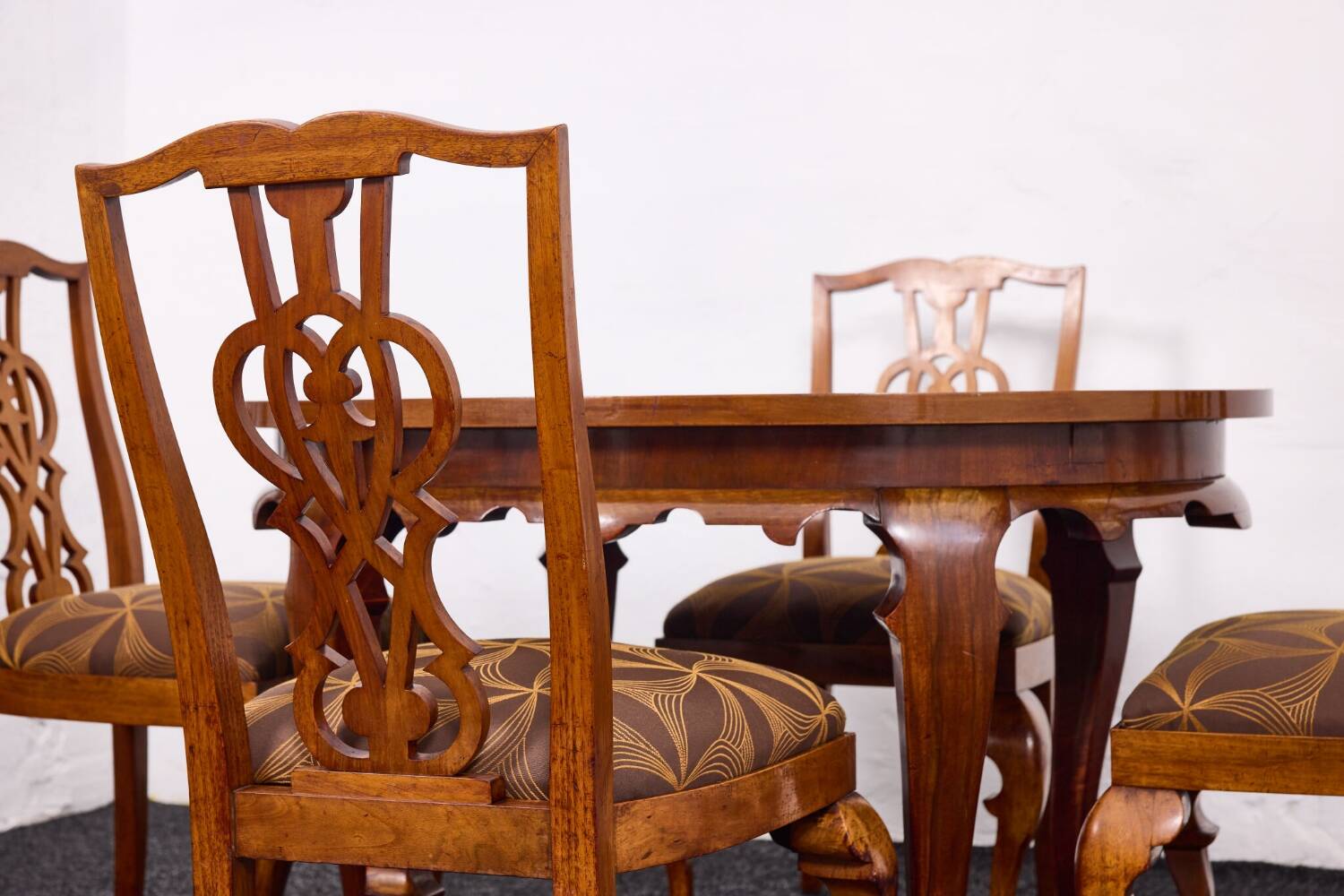 Lajos Kozma, ensemble de 7 pièces baroques Art Déco par Budapest Werkstatten 1920