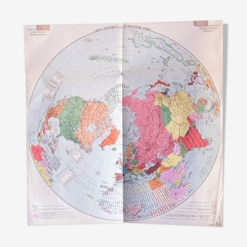 Carte du monde politique de 1950