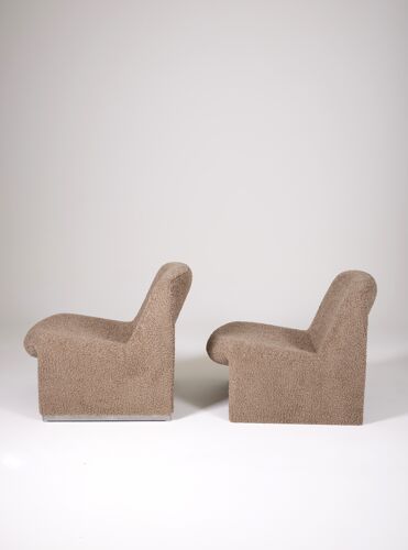 Paire de fauteuils Alky de Giancarlo Piretti pour Artifort, Italie 1970s