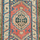 Azeri wool carpet made in Turkey. 20th century