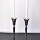 Pair of brutalist candlesticks by Art3, 1970