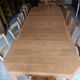 Renovated Art Deco table with 3 extensions.