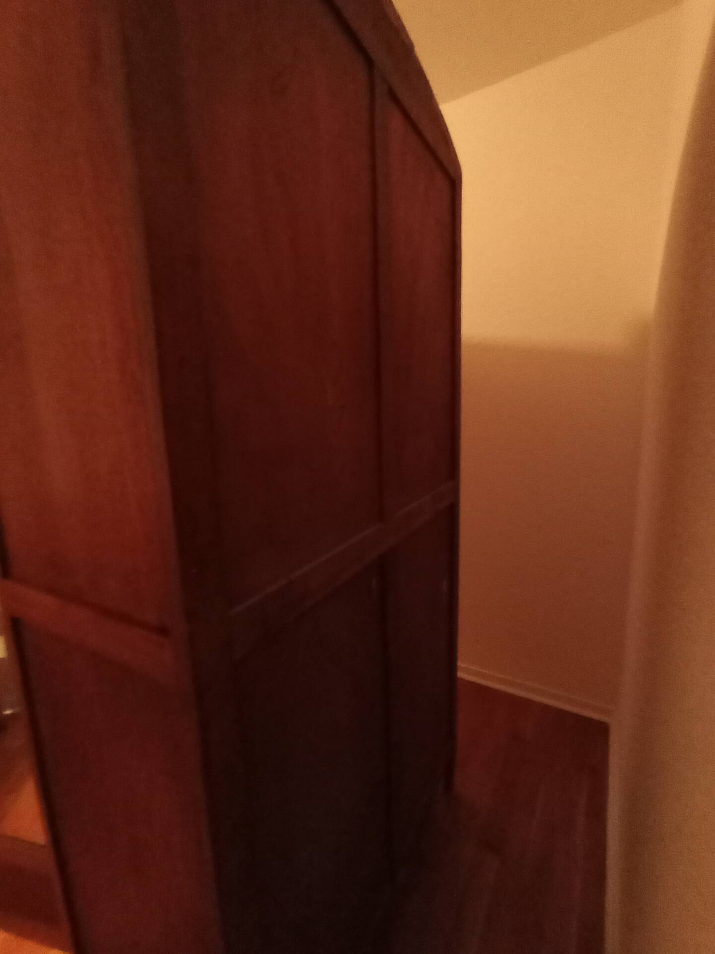 Parisian Art Deco wardrobe in solid oak