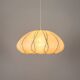 Large vintage Cocoon hanging lamp by Goldkant Leuchten