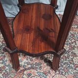 Art Nouveau marquetry pedestal table