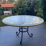 Lava stone table italian design from florence