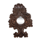 Miroir en bois sculpté Espagne années 1940 44x65cm