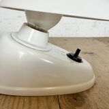 Vintage White Bakelite Table Lamp, 1950s