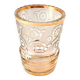 Satin engraved Art Deco vase