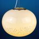 Suspension Murano Beige Italienne de Vetri Murano, années 1970