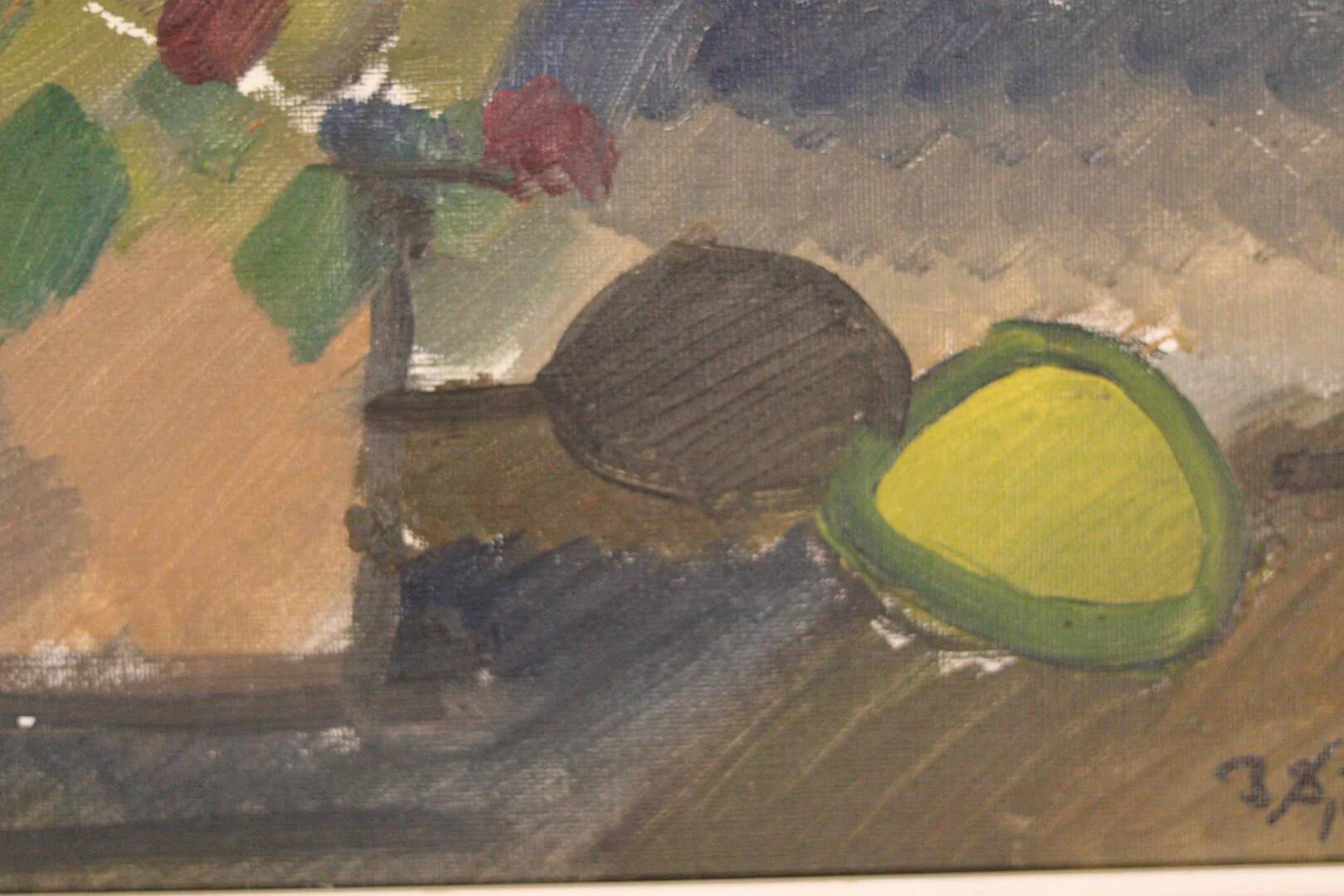 « Motif floral » par B. Sjööberg