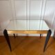 Table basse miroir années 40/50 Art Déco
