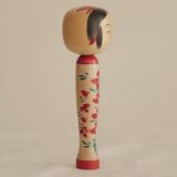 Vintage yamagata style kokeshi by abe masayoshi / 26 cm