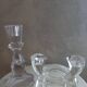 Crystal candle holder
