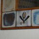 Ceramic mirror 70s - 26x26cm