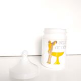 Vintage jar opaline bath salts