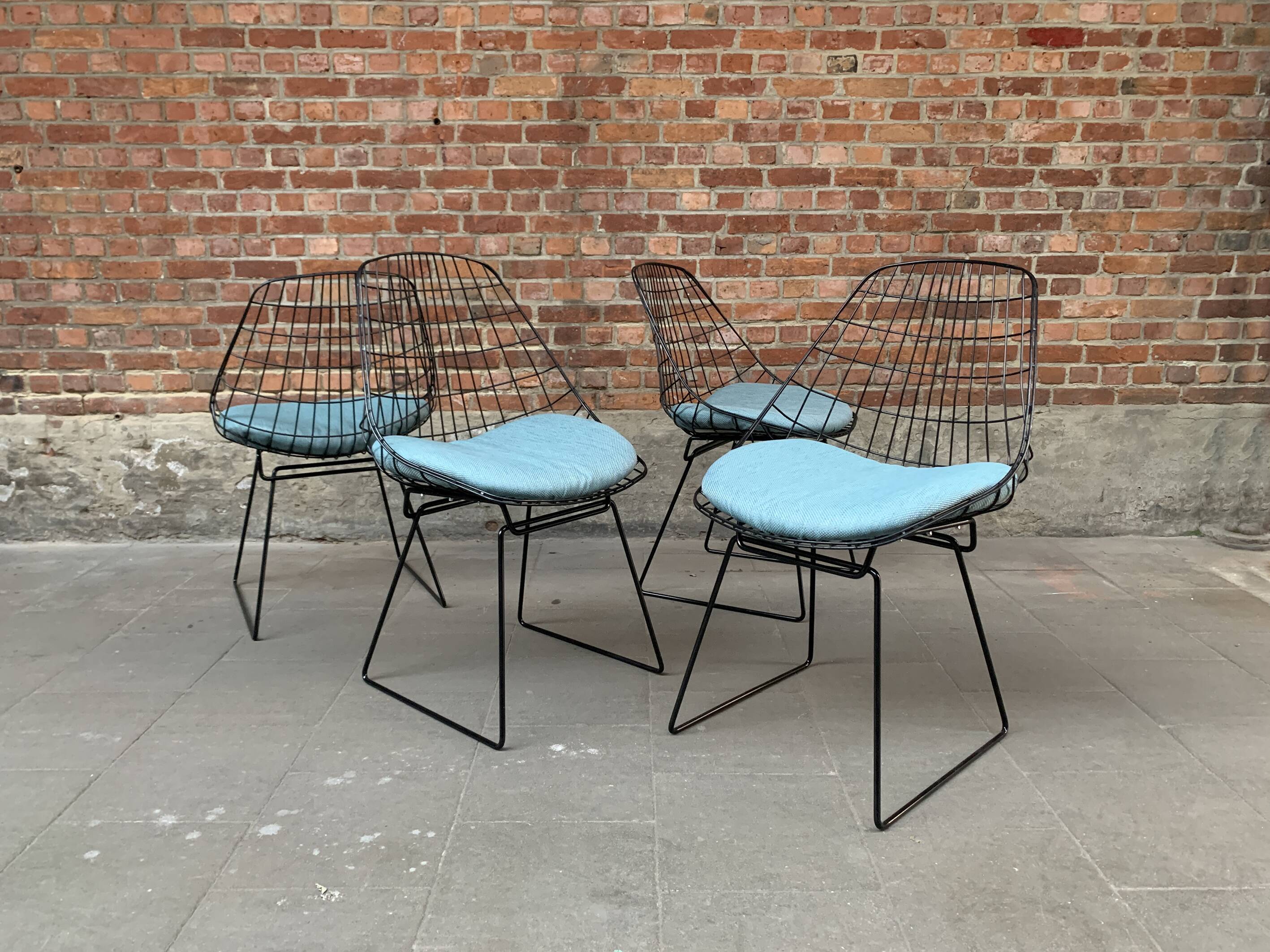 Four SM05 Chairs by Cees Braakman for Pastoe, 1960